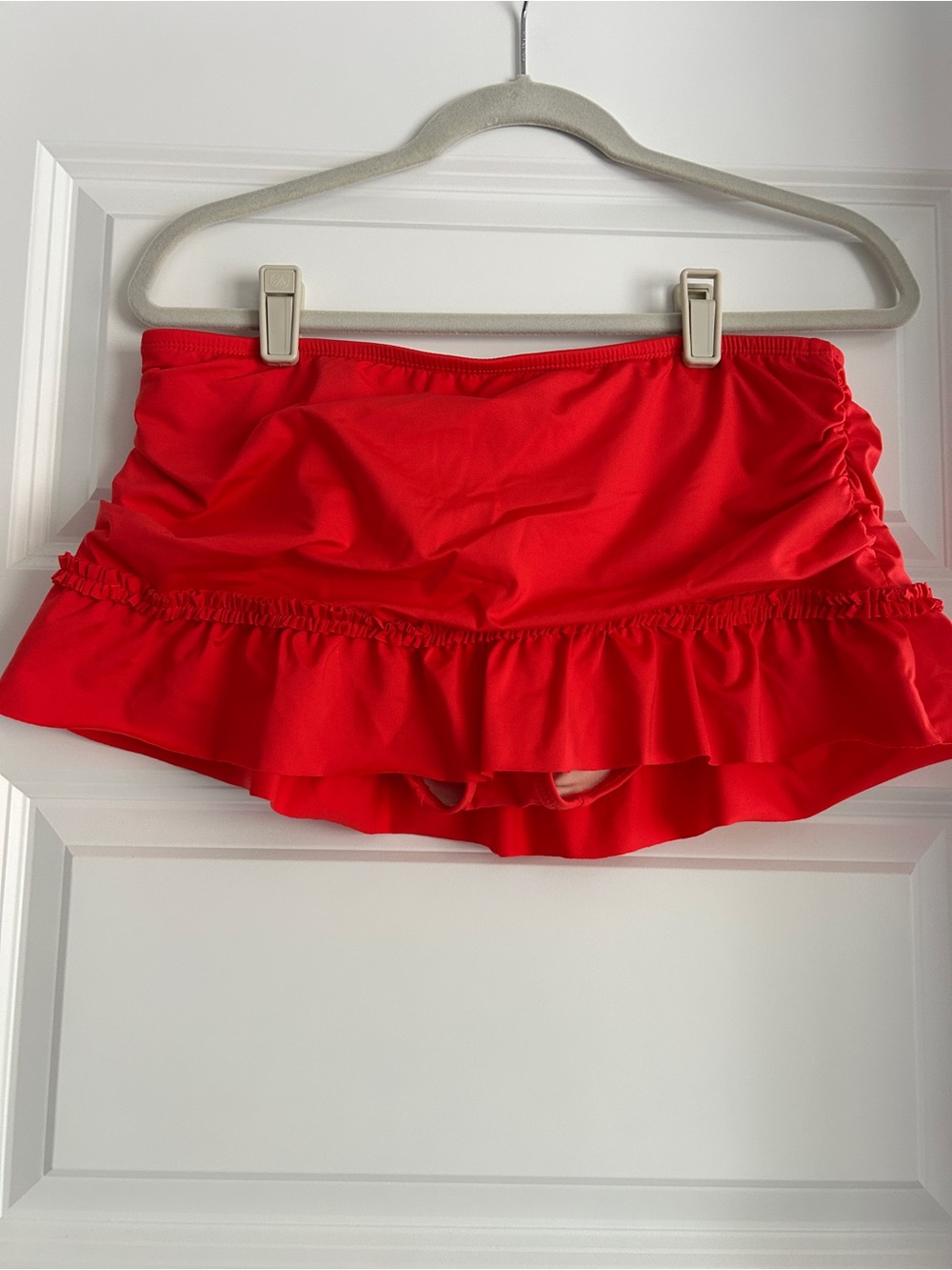 Kenneth Cole Skirted Bikini Bottom SZ L